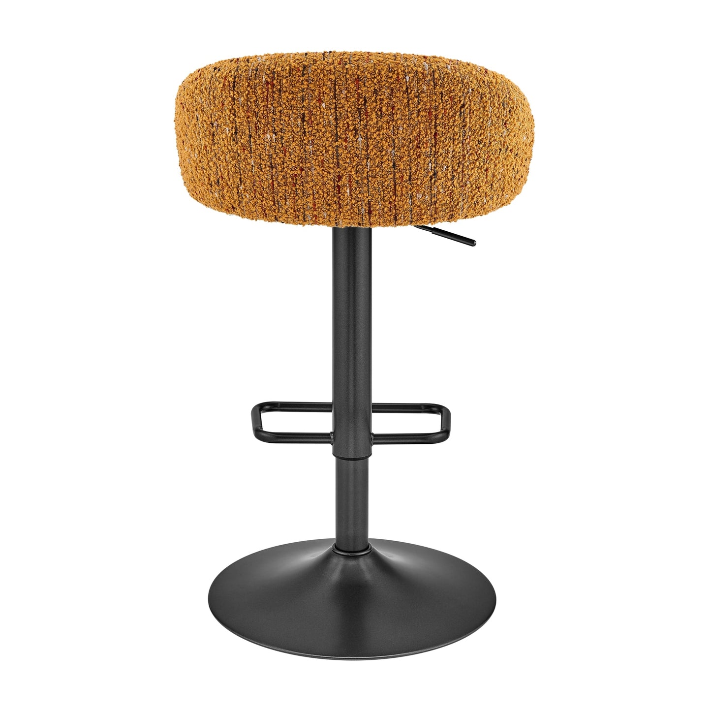 Jorrell Gaslift Swivel Bar Stool – Zenith Mustard Fabric