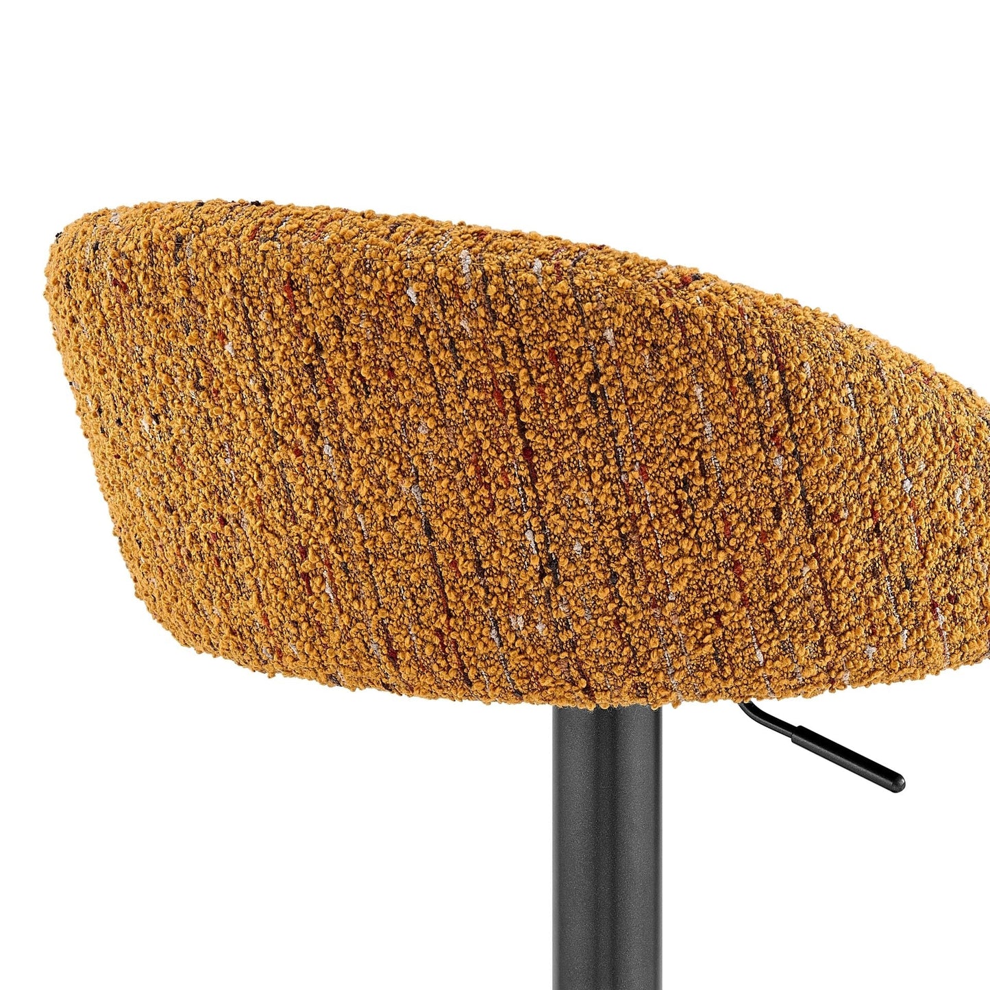 Jorrell Gaslift Swivel Bar Stool – Zenith Mustard Fabric