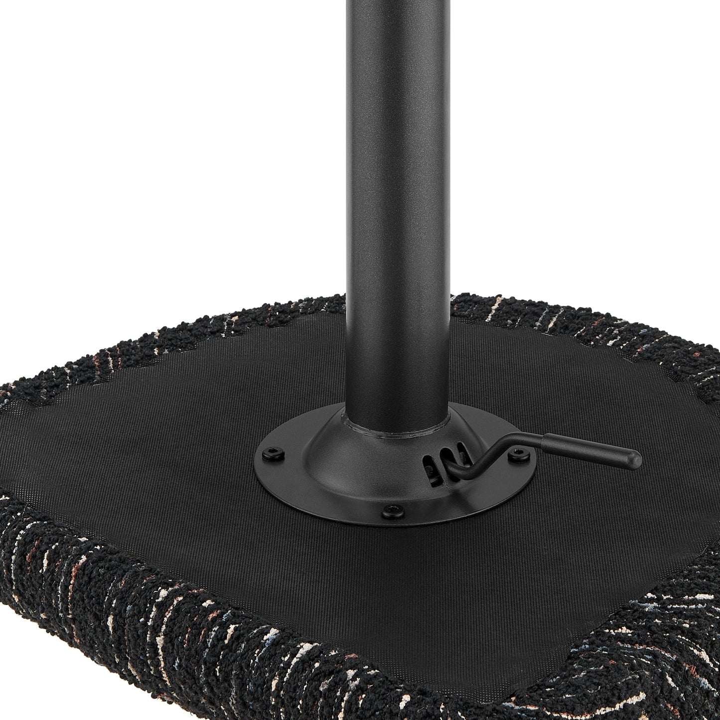 Jorrell Gaslift Swivel Bar Stool – Zenith Black Fabric