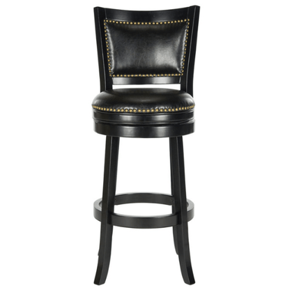 Lazzaro Bar Stool in Black