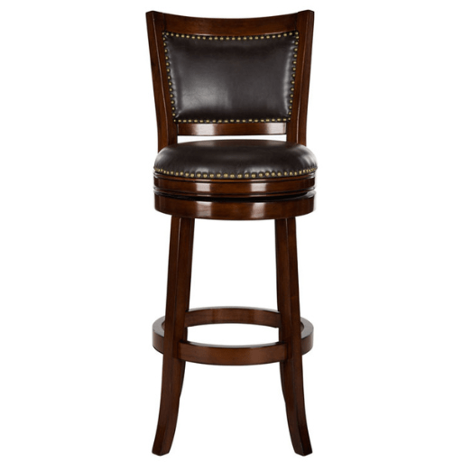 Lazzaro Bar Stool in Espresso Brown