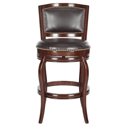 Pasquale Bar Stool in Sierra Brown