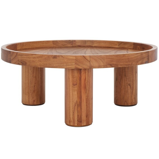 Meek 3 Leg Round Coffee Table