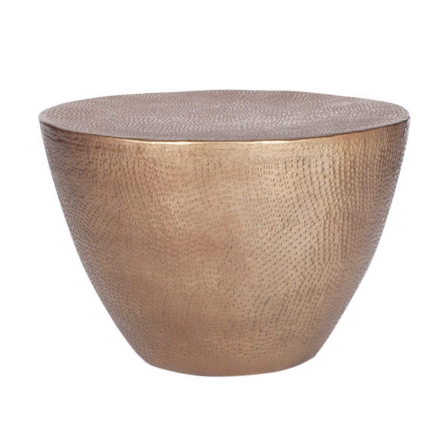 Myrtis Coffee Table in Brass