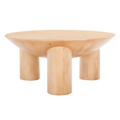 Calhoun Round Wood Coffee Table