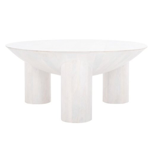 Calhoun Coffee Table in White Wash