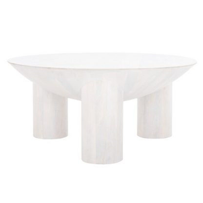 Calhoun Coffee Table in White Wash