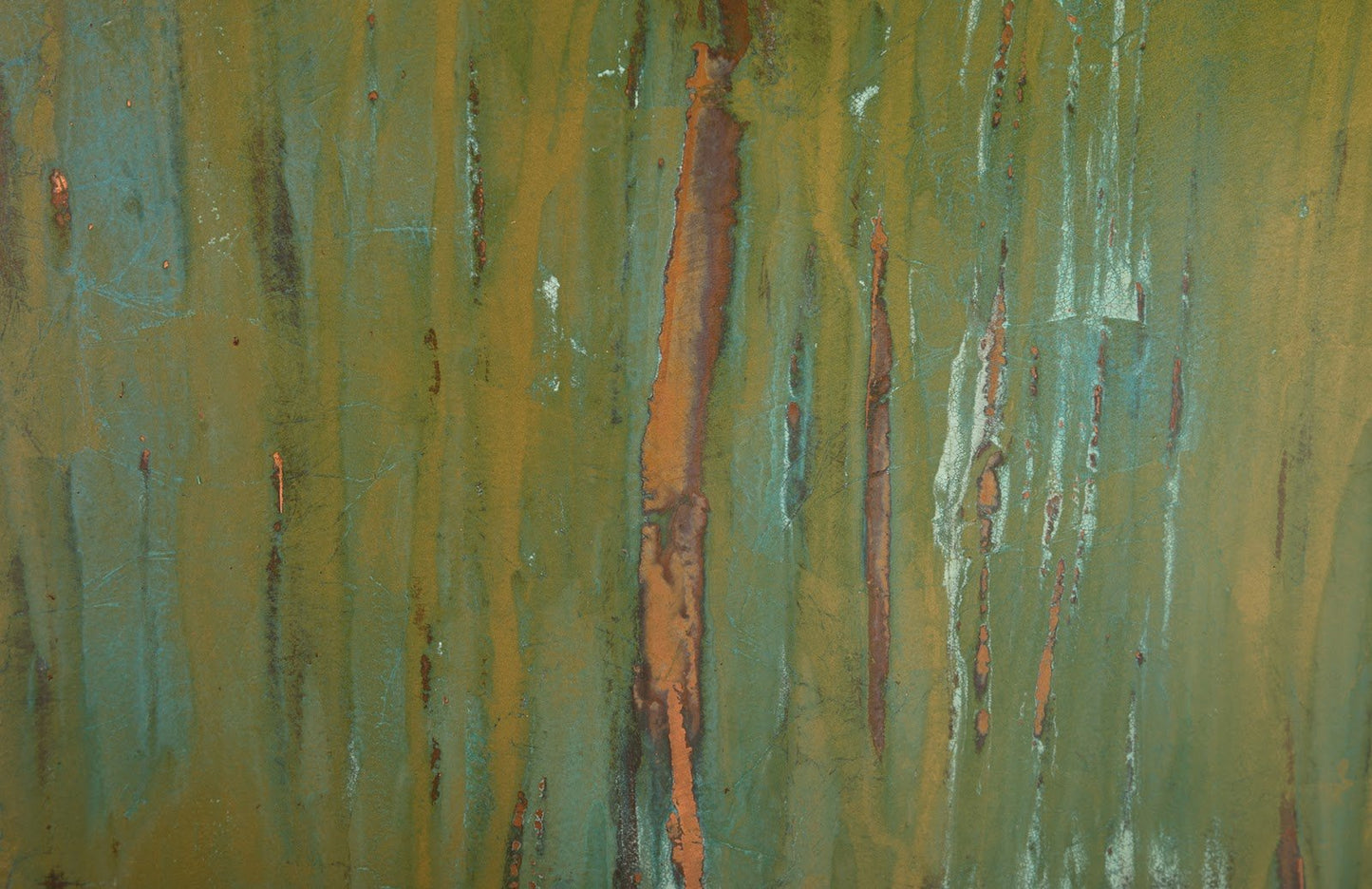 Button Coffee Table in Lichen Finish – Resin & Fiberglass