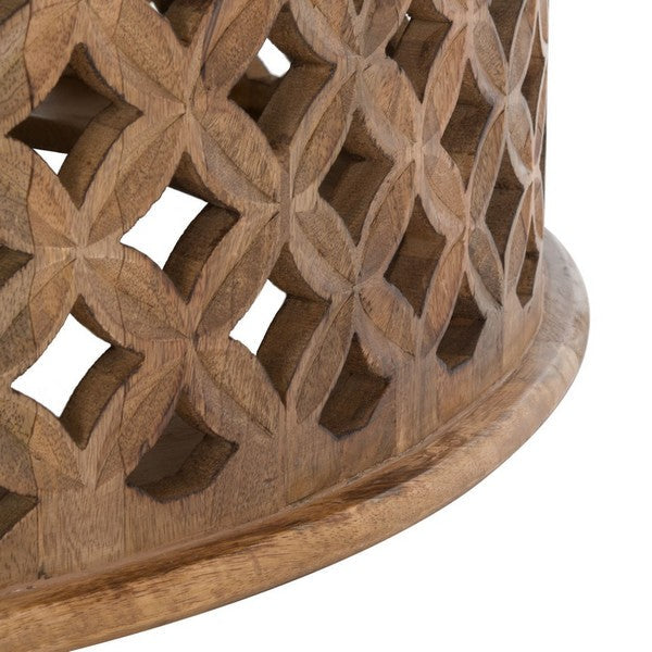 Kaydix Round Coffee Table in Natural