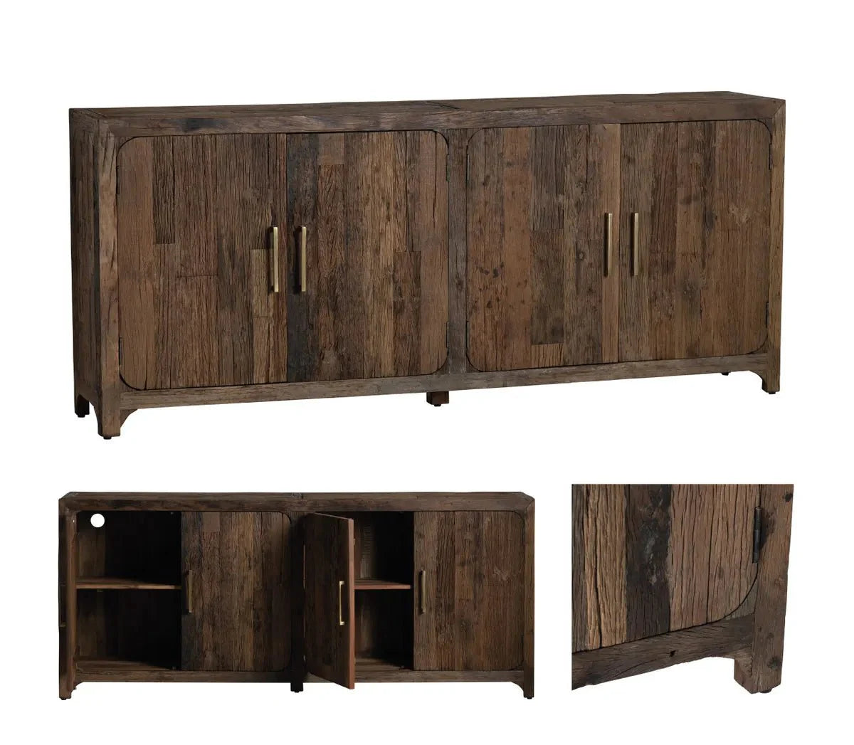 Hickory Ridge Four-door Sideboard