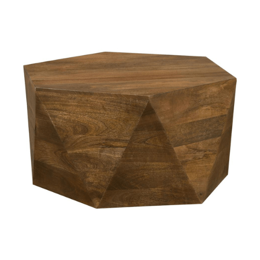 Zalika Hexagonal Coffee Table in Natural