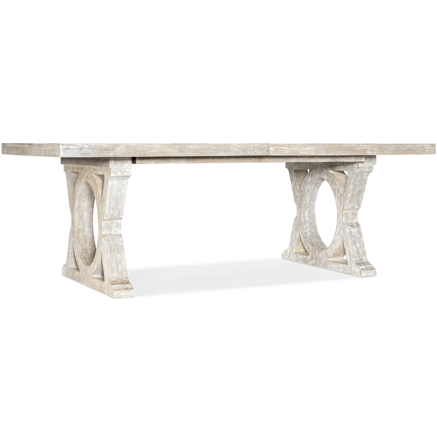Serenity Topsail Rectangle Dining Table – Whitewashed Oak
