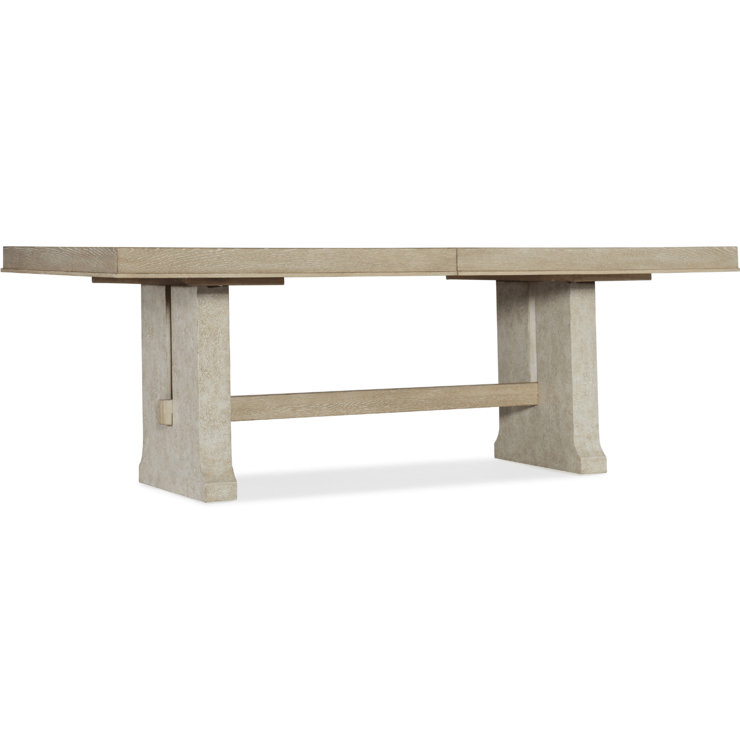 Cascade Rectangle Dining Table – Modern Farmhouse Oak Veneer