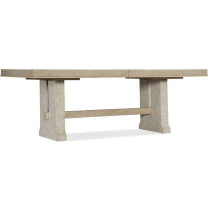 Cascade Rectangle Dining Table – Modern Farmhouse Oak Veneer