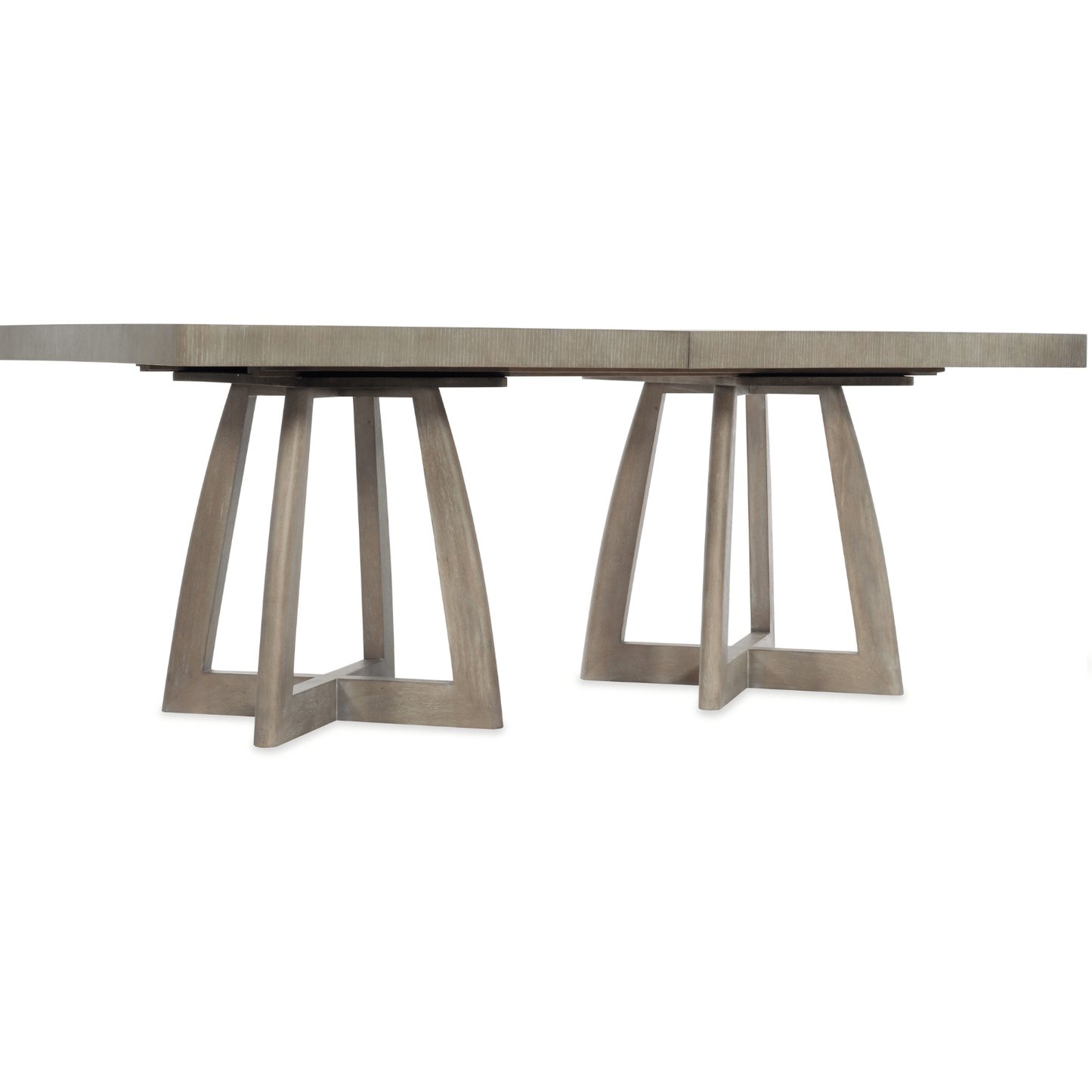 Affinity Rectangle Pedestal Dining Table – Extends to 114
