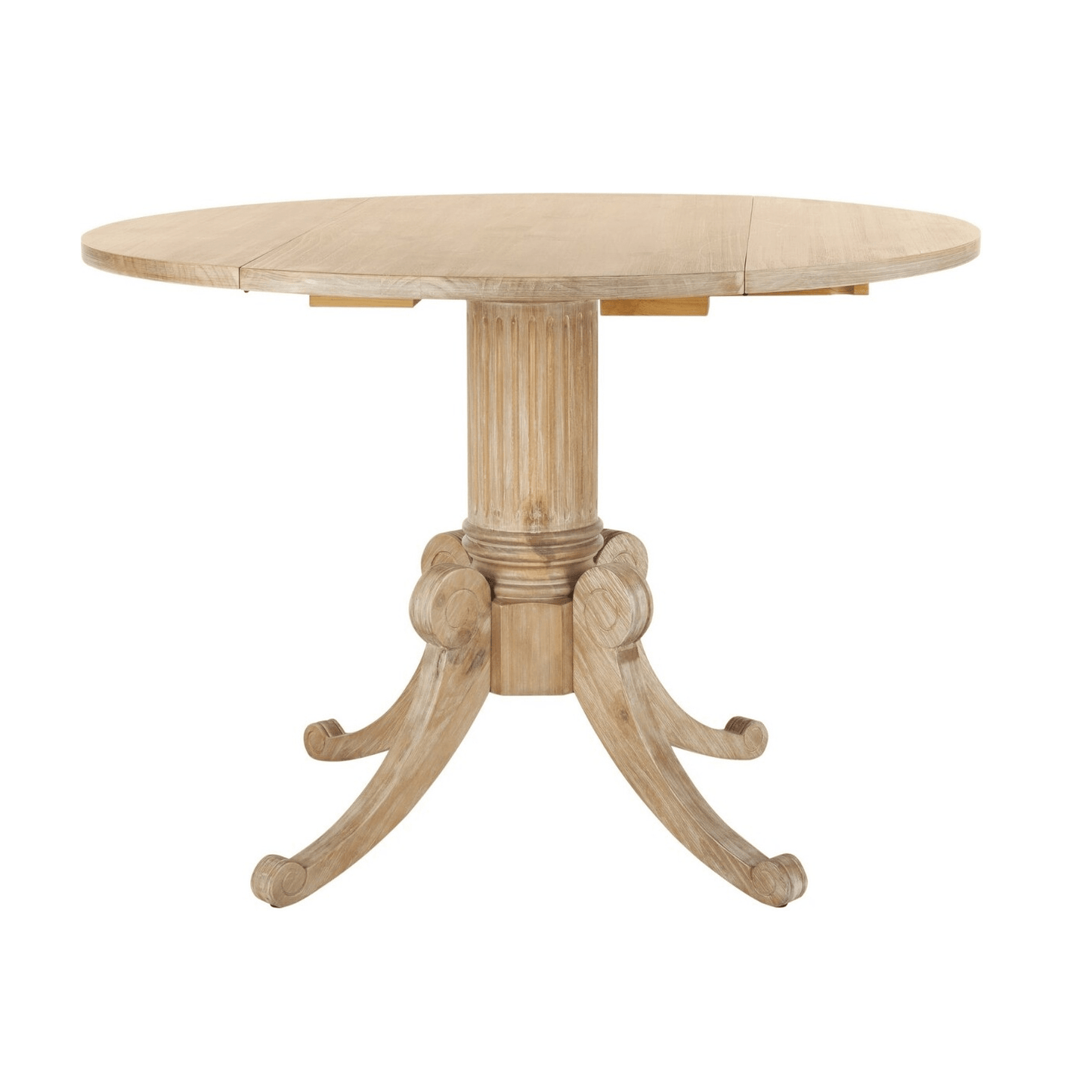 Forest Drop Leaf Dining Table in Rustic Natural