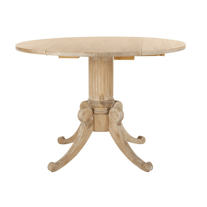 Forest Drop Leaf Dining Table in Rustic Natural