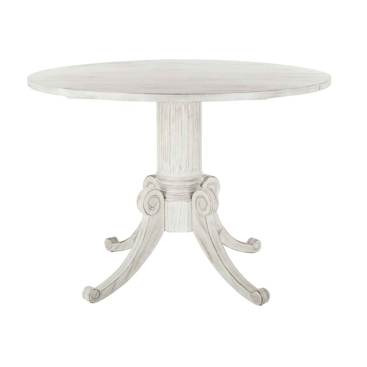 Forest Drop Leaf Dining Table in Antique White