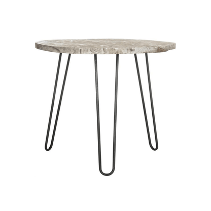 Mindy Wood Top Dining Table