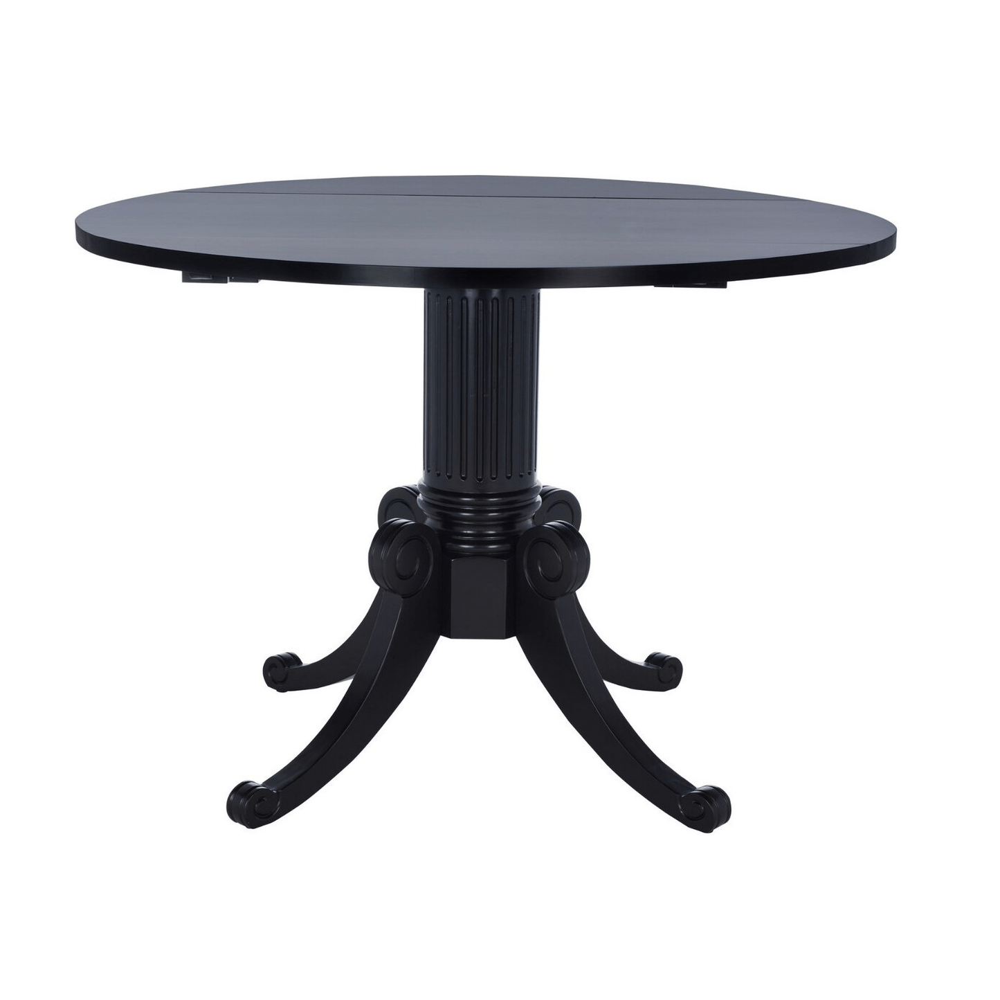 Forest Drop Leaf Dining Table in Black