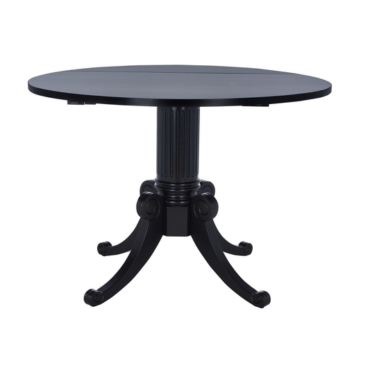 Forest Drop Leaf Dining Table in Black