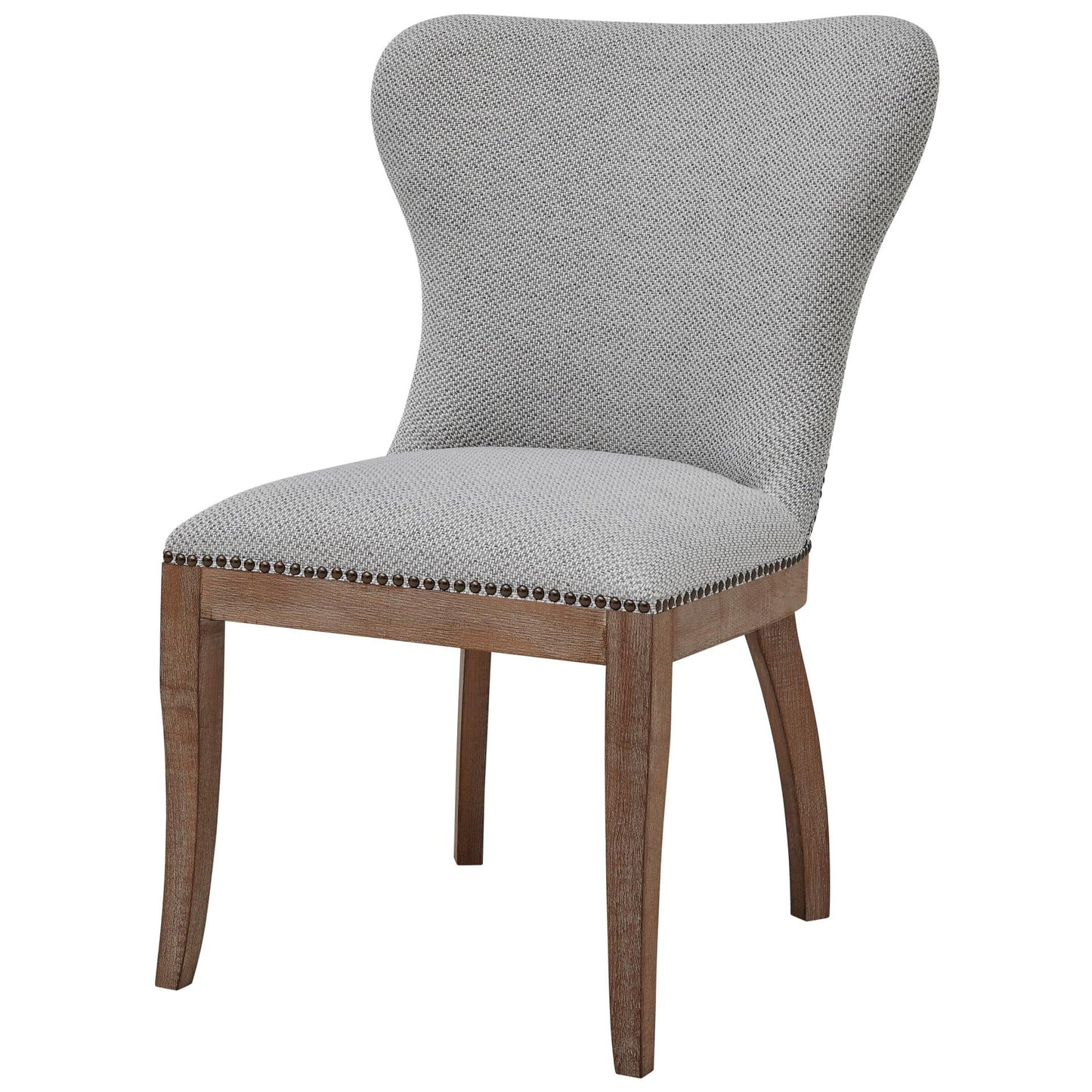 Dorsey Set of 2 Dining Chairs in Cardiff Gray