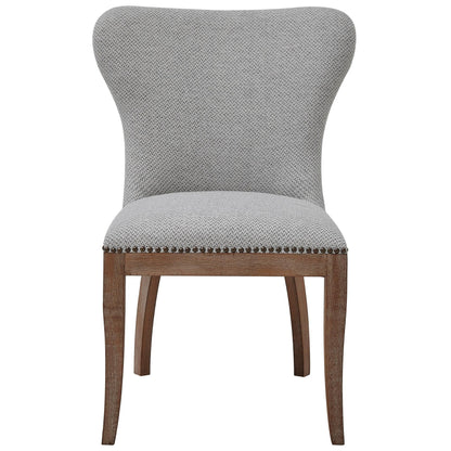 Dorsey Set of 2 Dining Chairs in Cardiff Gray