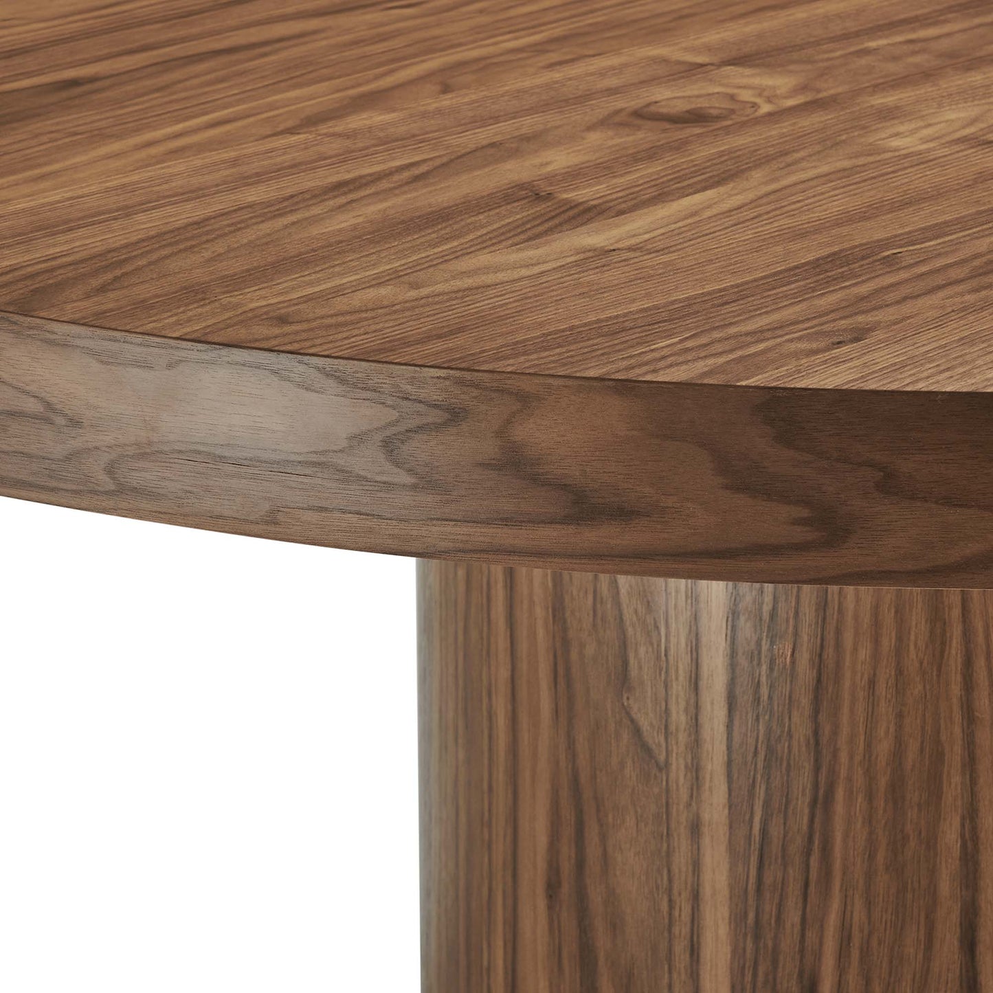 Gratify Round Dining Table in Walnut