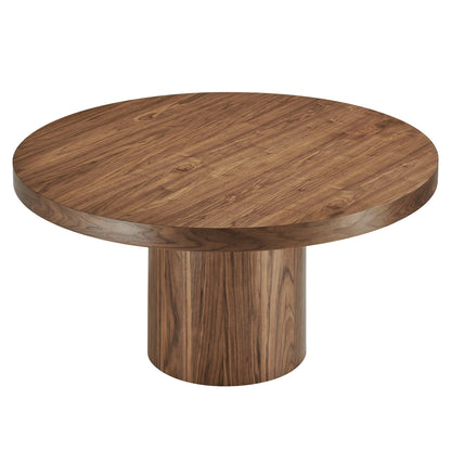Gratify Round Dining Table in Walnut