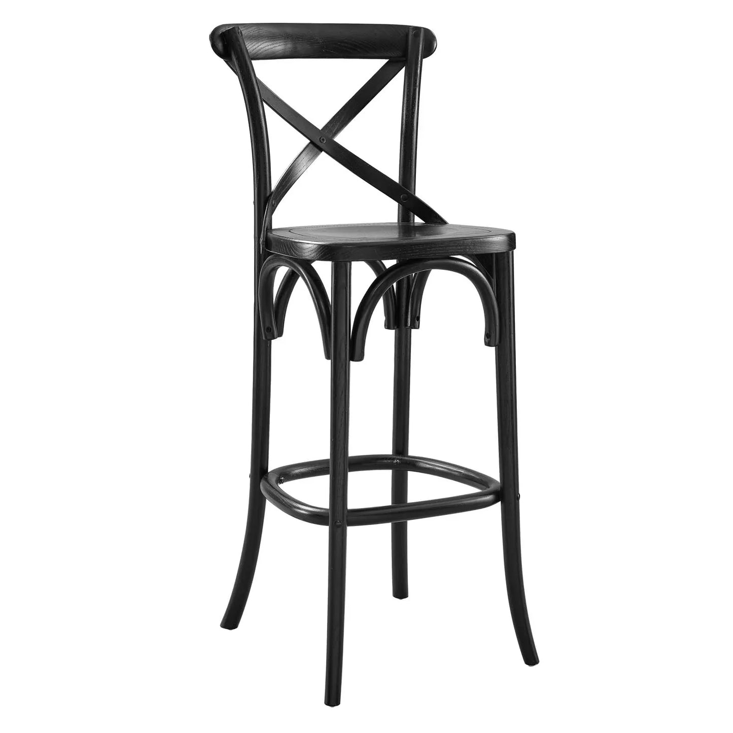 Gear Bar Stool in Black
