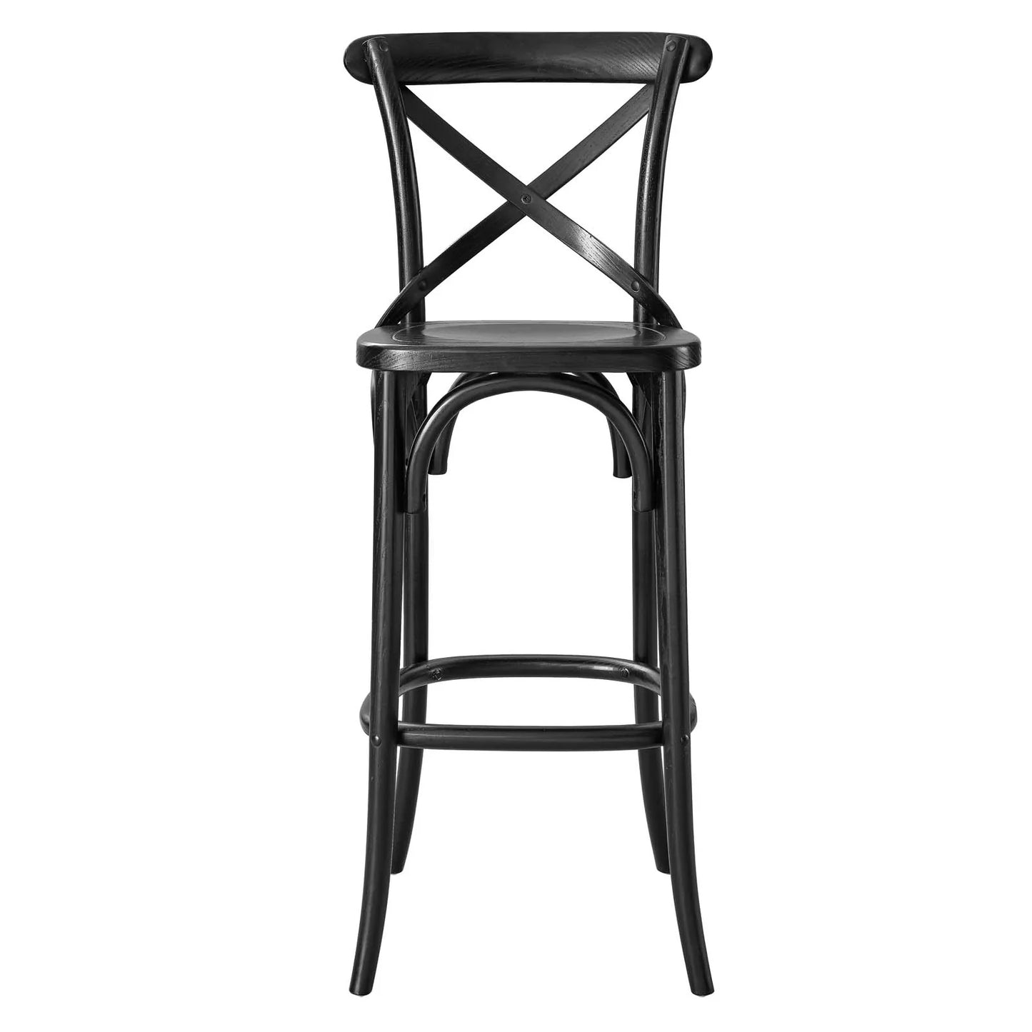 Gear Bar Stool in Black