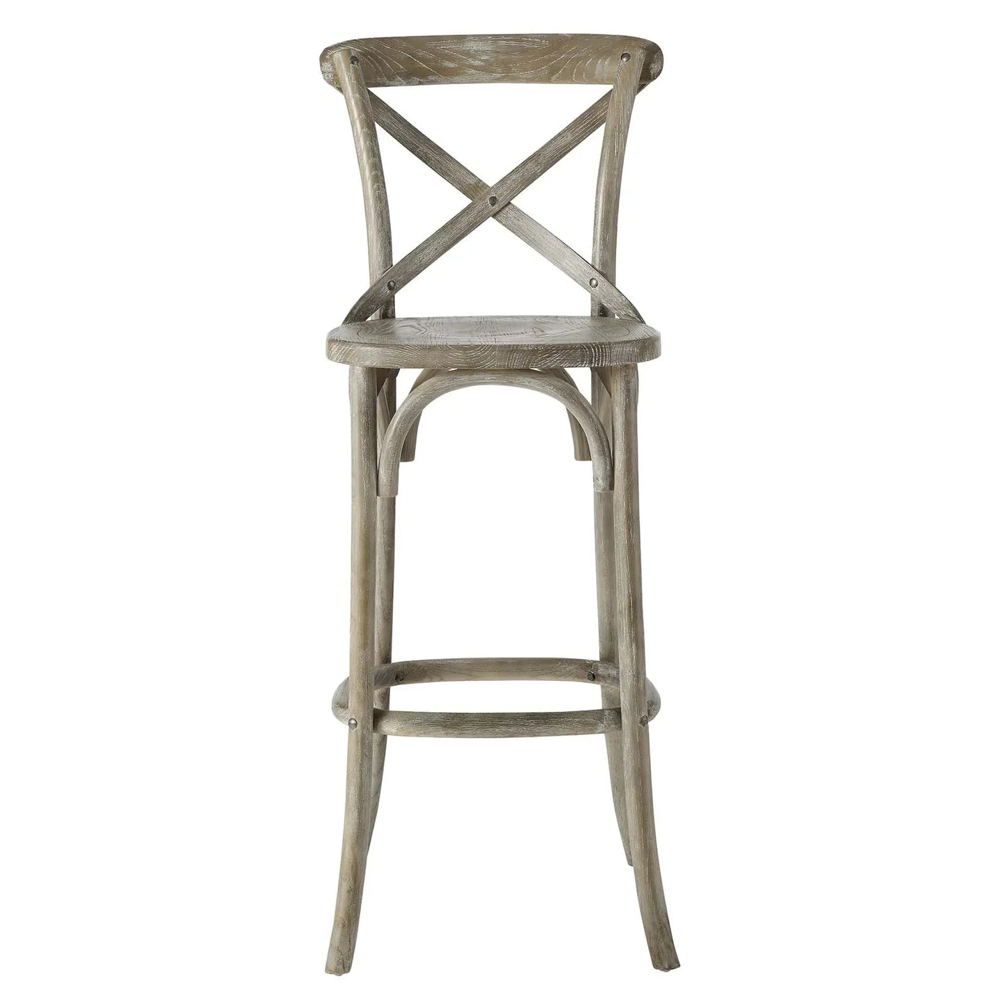 Gear Bar Stool in Gray