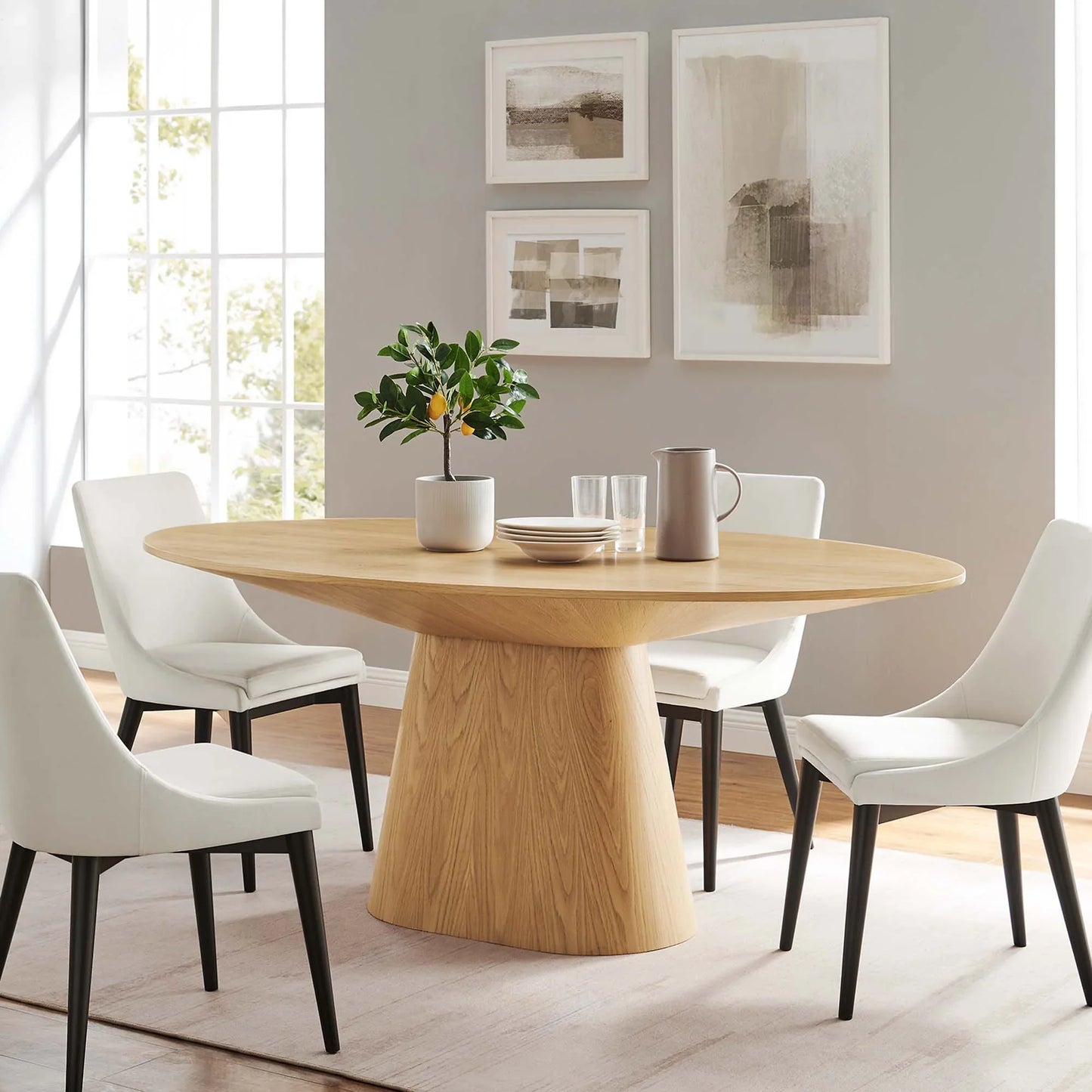 Provision Oval Dining Table in Oak