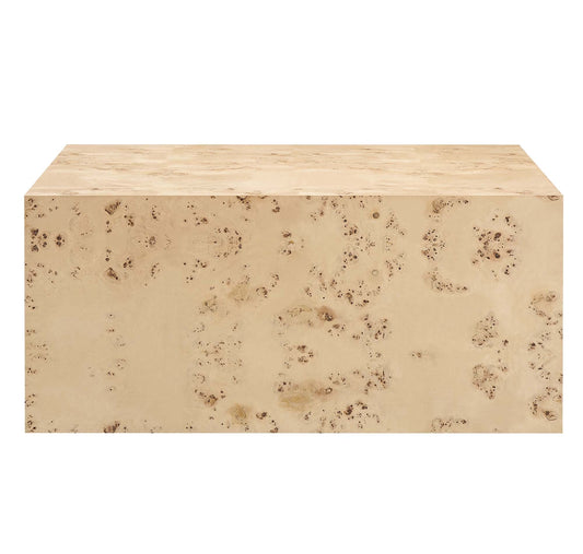 Cosmos Coffee Table in Natural Burl