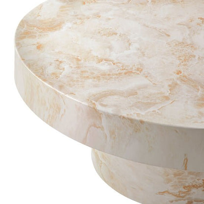 Alora Coffee Table in Honey Onyx