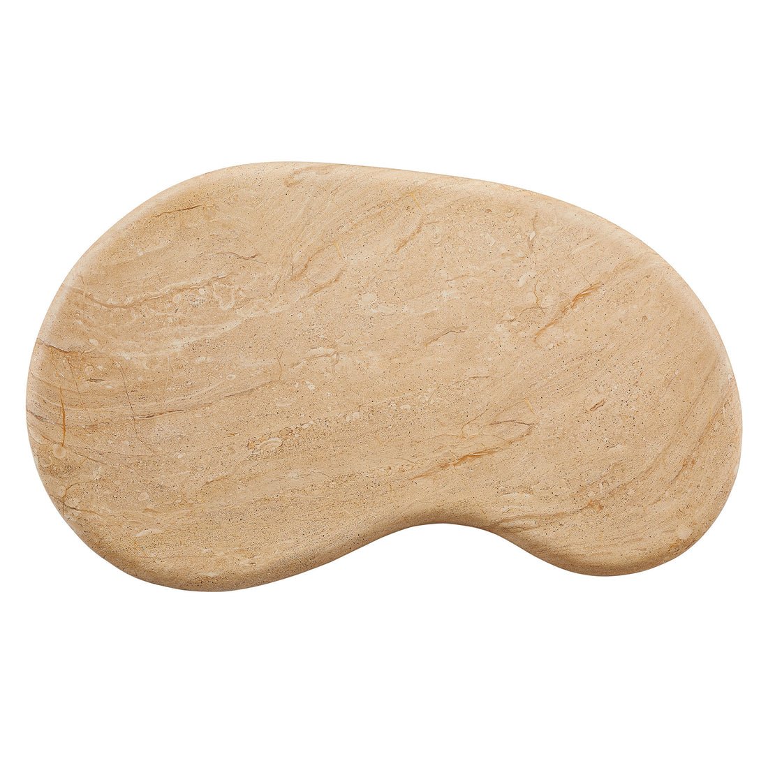 Elowen Faux Travertine Coffee Table