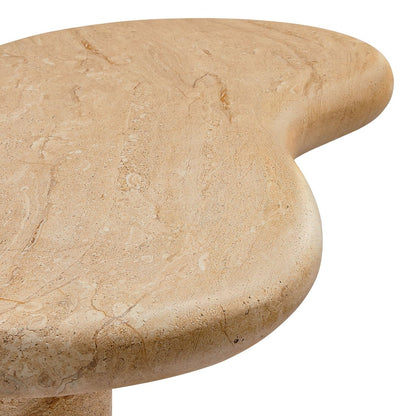 Elowen Faux Travertine Coffee Table