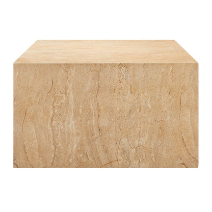 Jordana Concrete Table in Travertine