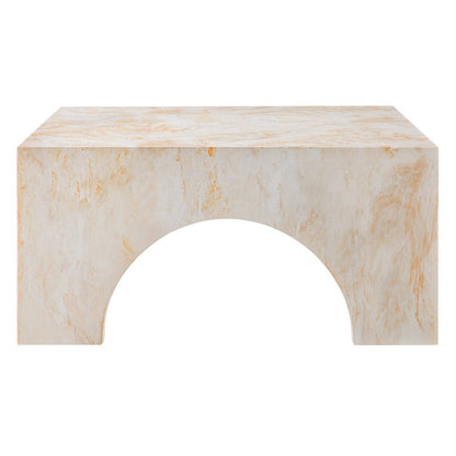 Valen Coffee Table in Honey Onyx