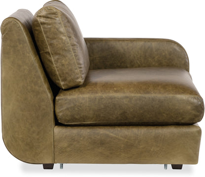 Darian Leather Sectional