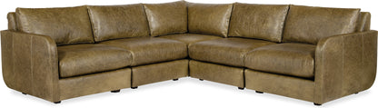 Darian Leather Sectional