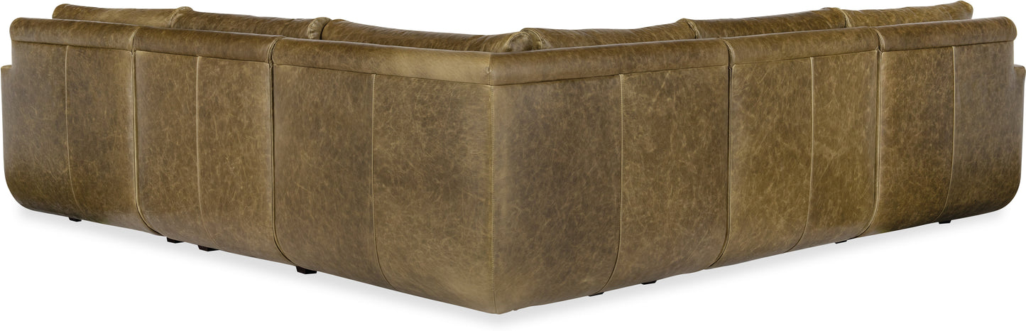 Darian Leather Sectional