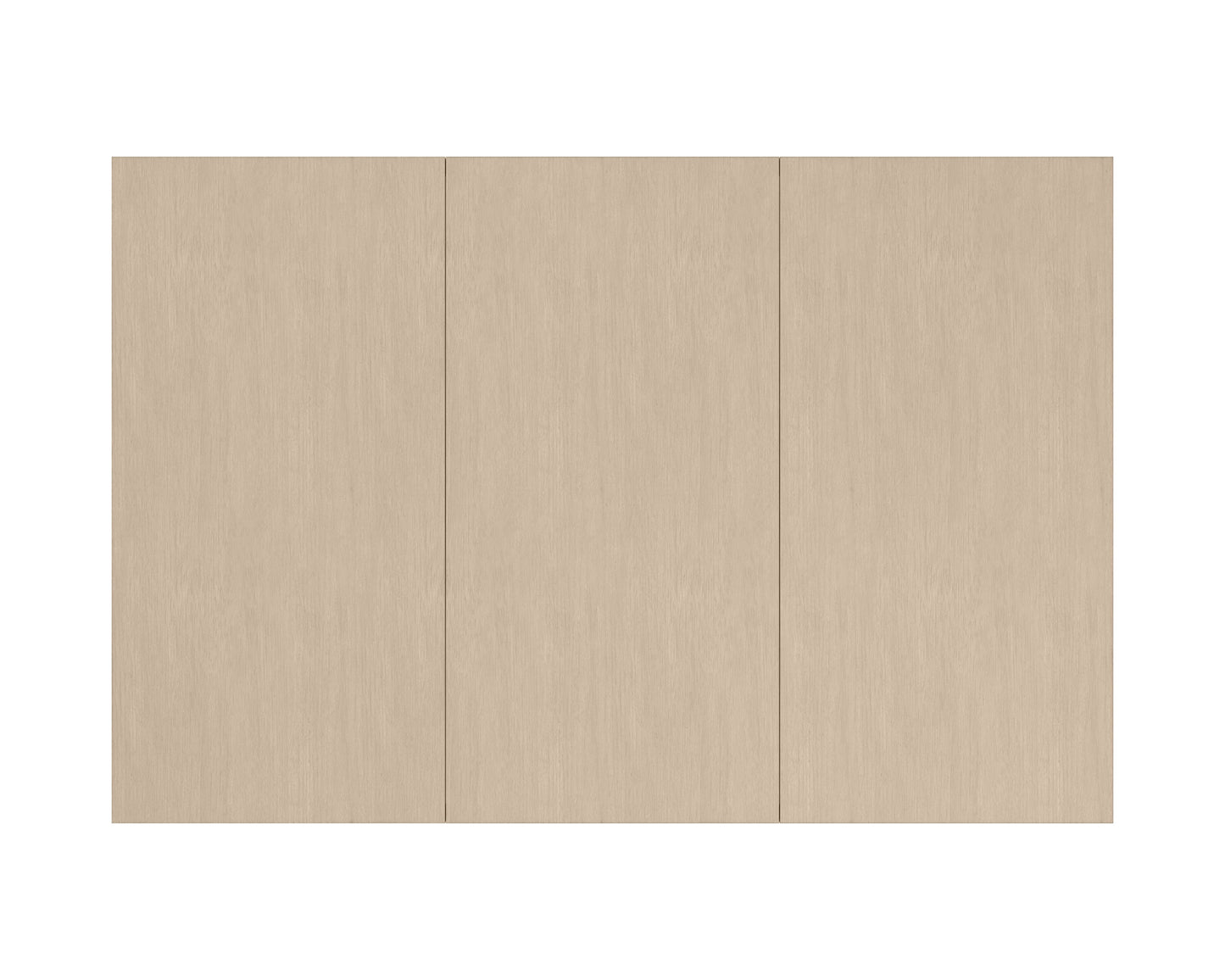 Unity Light Dining Table – Sun Drenched Oak, Travertine Base