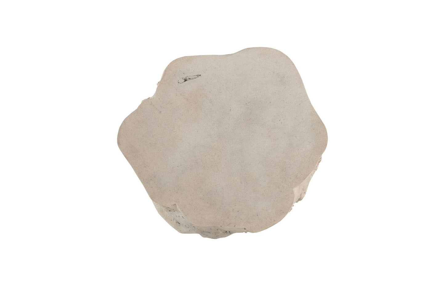 Log Roman Stone Coffee Table – 42″ Nature-Inspired Design