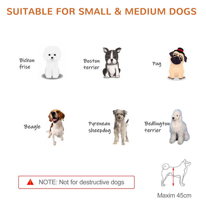 PawHut 72 Extra Wide Freestanding Pet Gate with Adjustable Length, Dog and Baby Small Gate for House, Doorway, Hallway, Grey