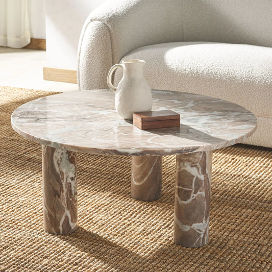 Giabella 3 Leg Marble Coffee Table