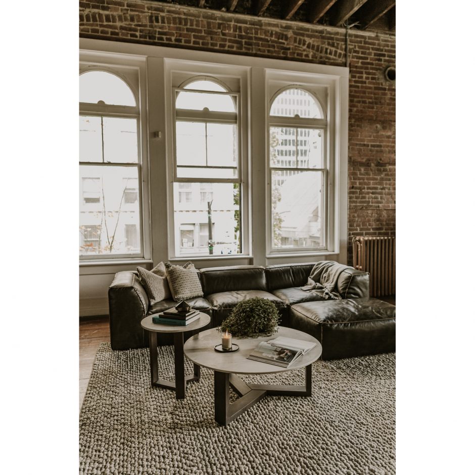 Jinxx Satwaria Marble Coffee Table