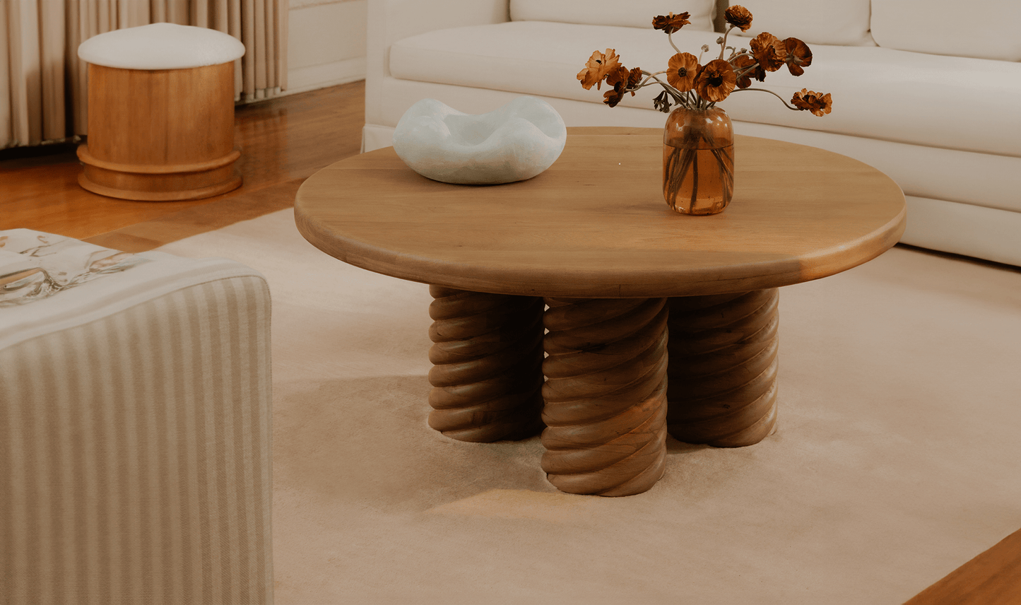 Treccia Round Coffee Table