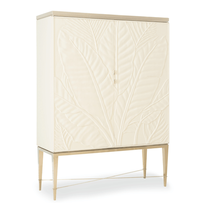 Palms Up Bar Cabinet