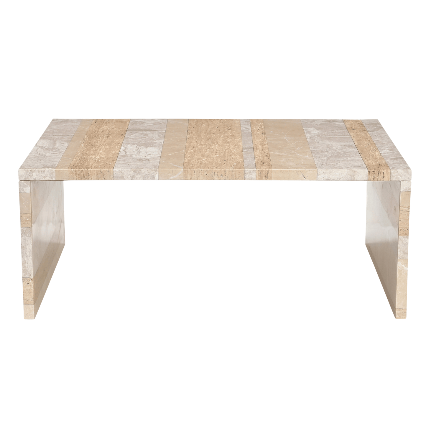 Rosa Italian Mixed Marble Table